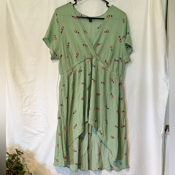 Torrid High-Low Babydoll Gauze Dress - Picture 1 of 2